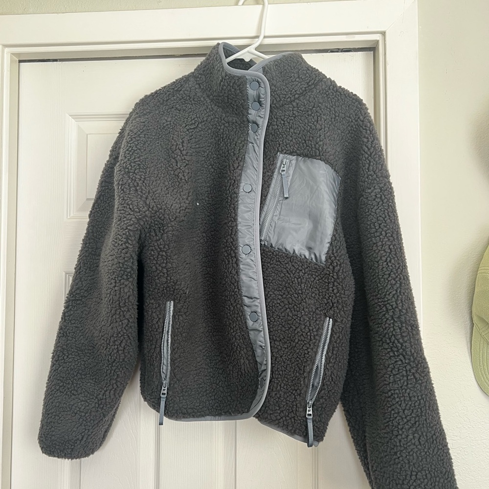 Fabletics Sherpa Jacket brand new